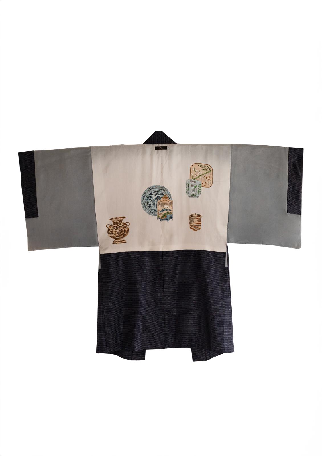 Ceramic blu jacket