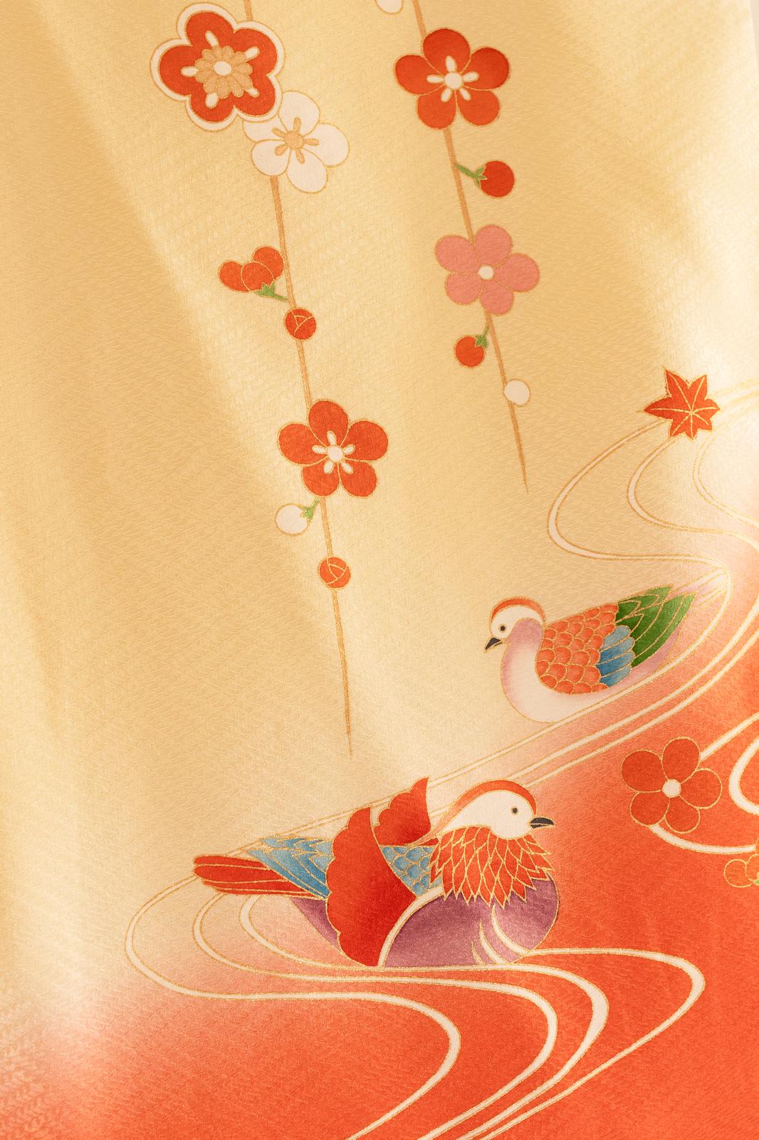 Spring aroma kimono